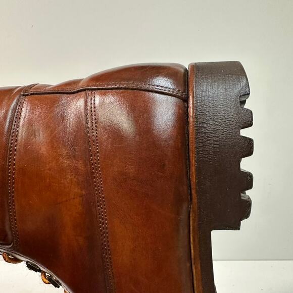 VTG Rancourt & Co x Polo Ralph Lauren Hiking Boot Bench Made in Maine VGUC 12 - Picture 12 of 12